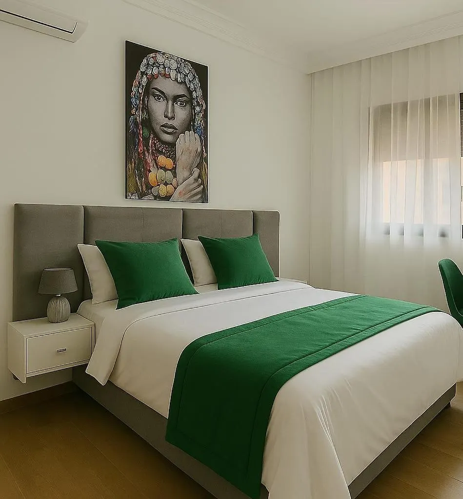 Appartement Moderne Piscine, Wifi Fibre, Parking Marraquexe Apartamento